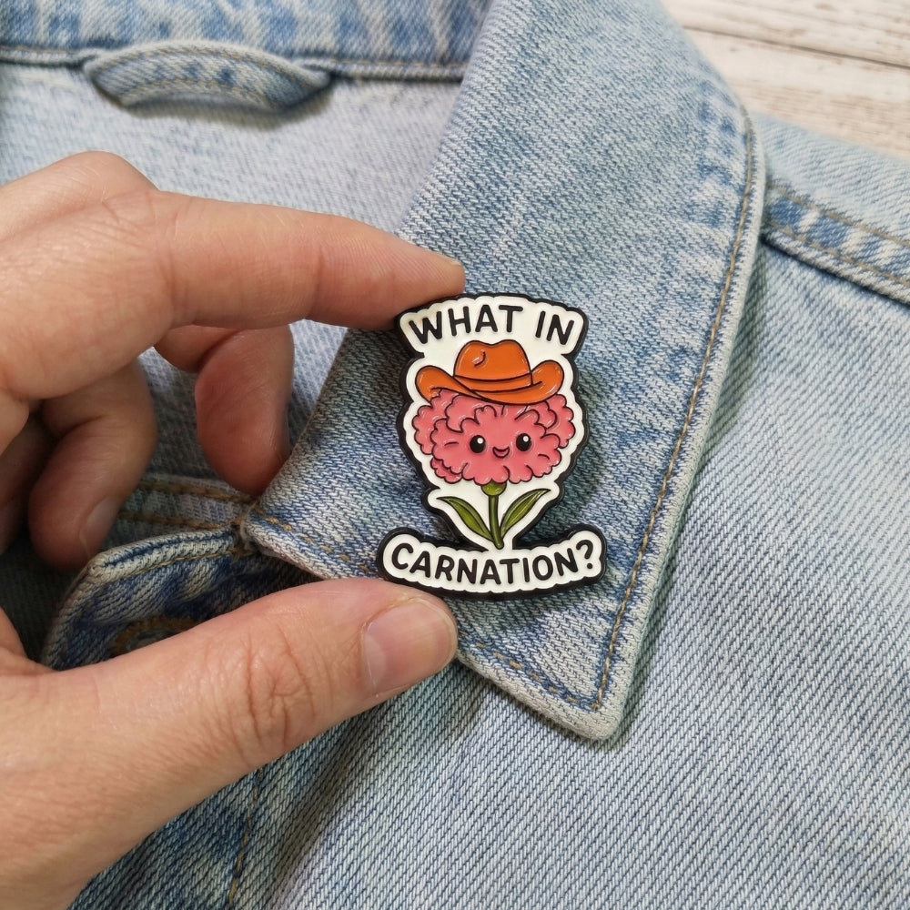 What In Carnation? | Collectible Pin