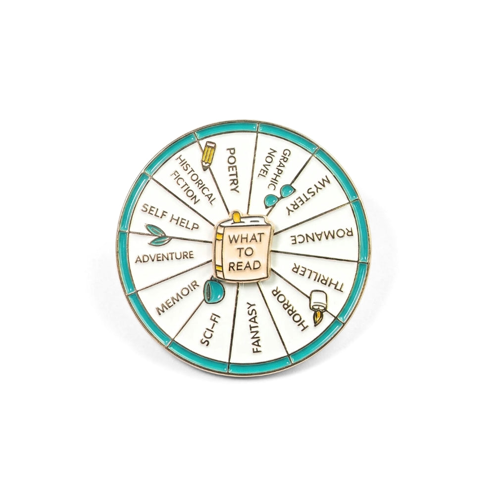 What to Read - Decision Wheel [Spinner] | Collectible Pin