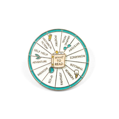 What to Read - Decision Wheel [Spinner] | Collectible Pin