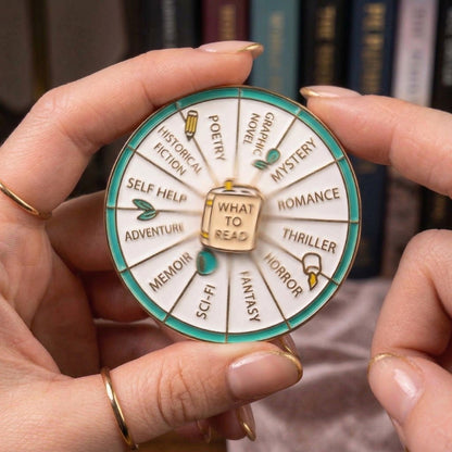 What to Read - Decision Wheel [Spinner] | Collectible Pin