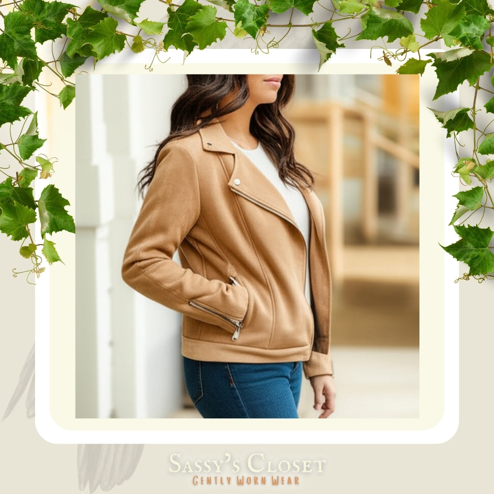 Women's Faux Suede Jacket
