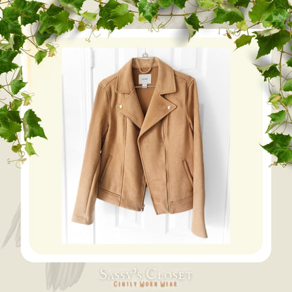 Women's Faux Suede Jacket