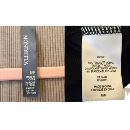 Women's [S/M] Tencel Modal Ribbed Henley Tee | Mondetta