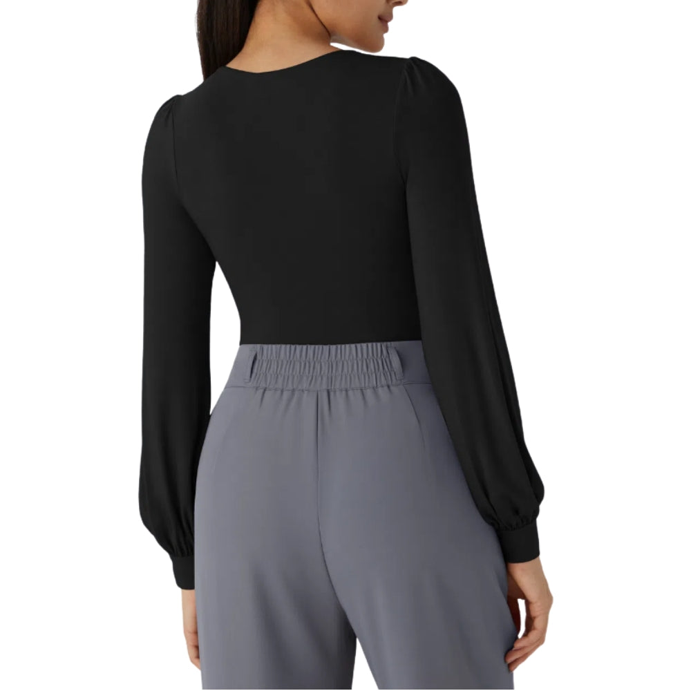 Women's V Neck Bodysuit [M]