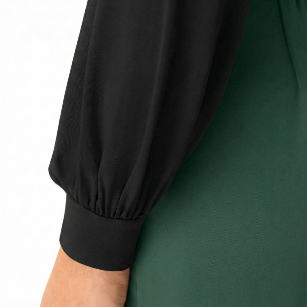 Women's [M] Flowy Sleeve V Neck Bodysuit | Halara