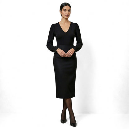 Women's [M] Flowy Sleeve V Neck Bodysuit | Halara