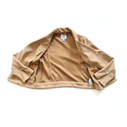 Blouson motard femme [M] en maille suédée | Old Navy