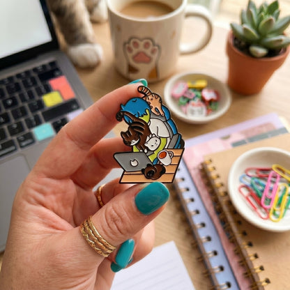Working From Home | Collectible Pin