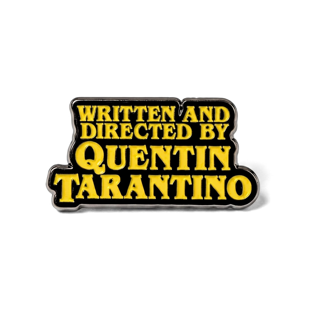 Écrit et réalisé par Quentin Tarantino | Pin de collection