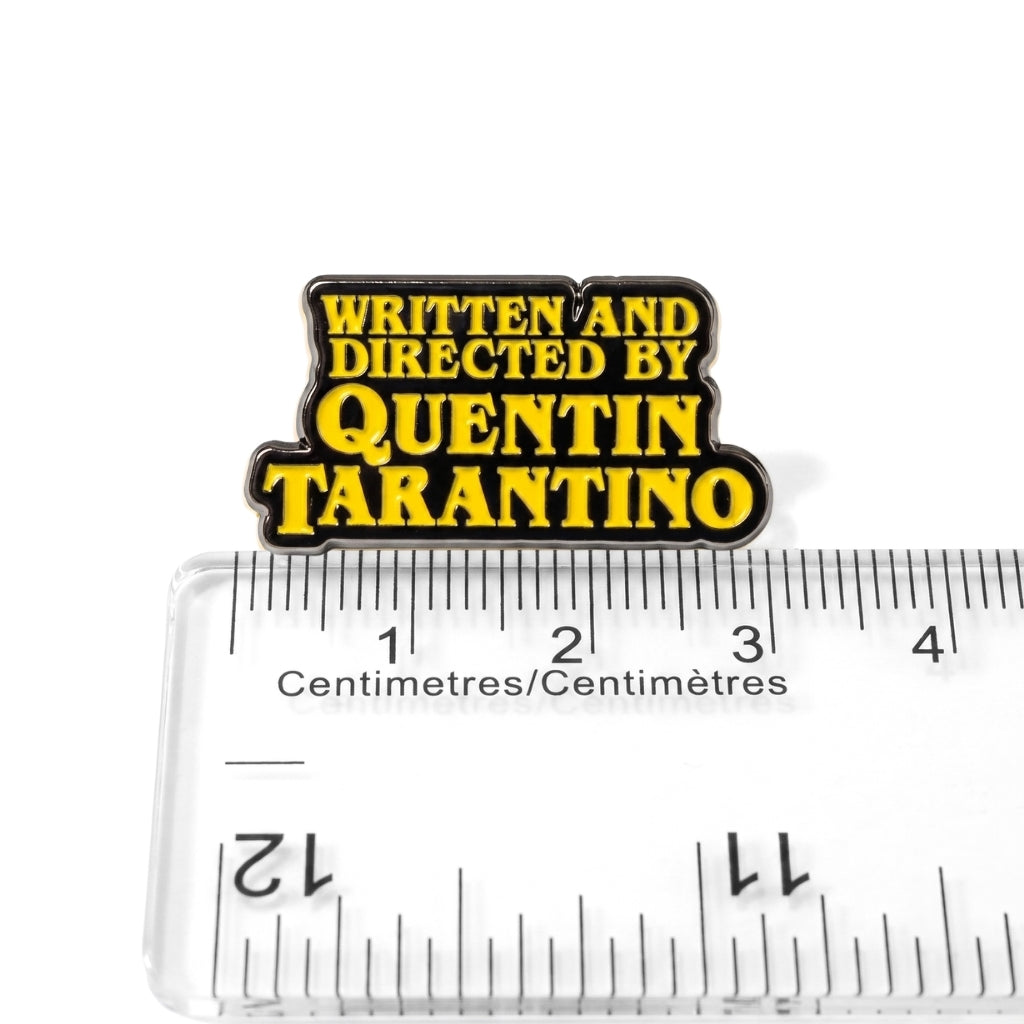 Écrit et réalisé par Quentin Tarantino | Pin de collection