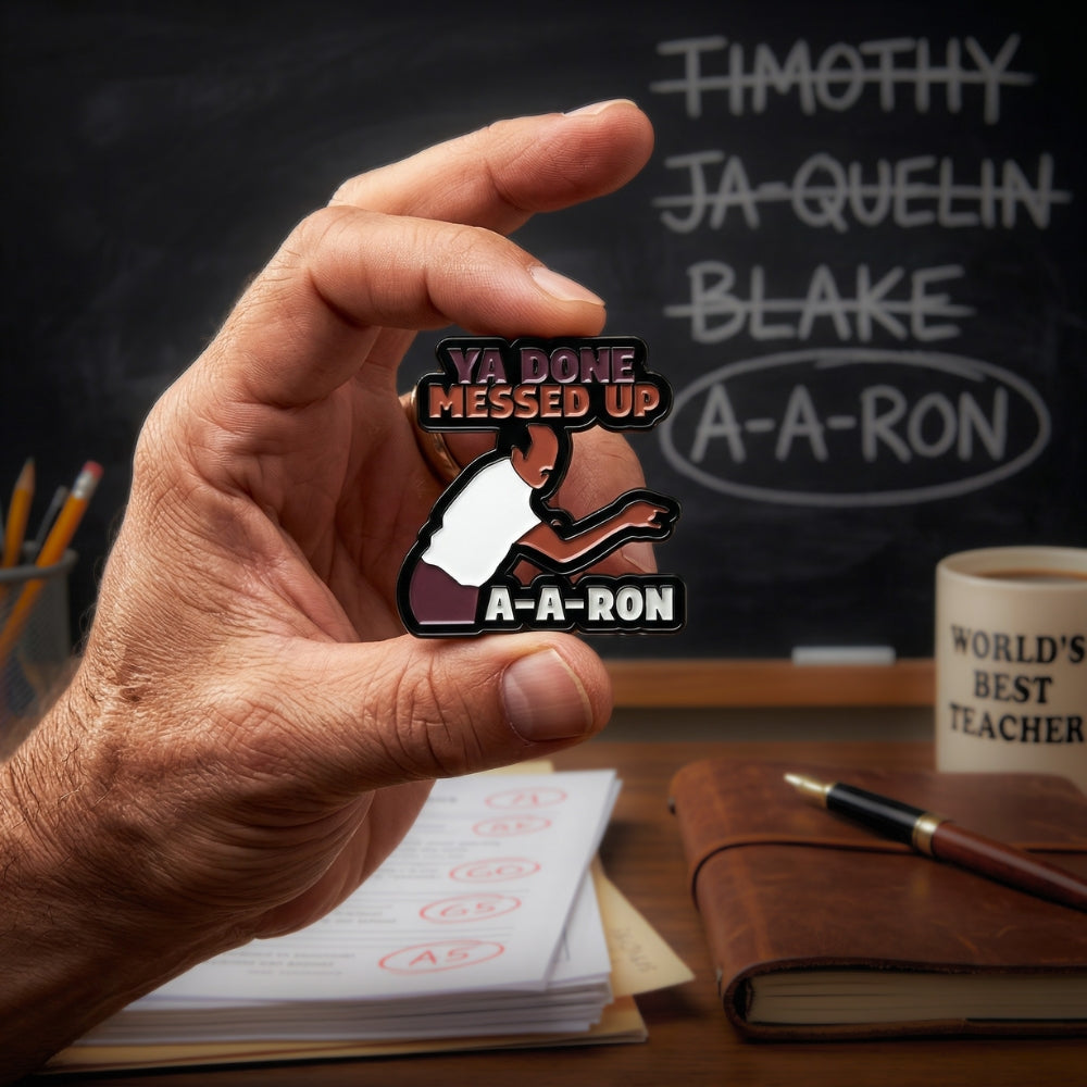 Ya Done Messed Up A-A-Ron | Collectible Pin
