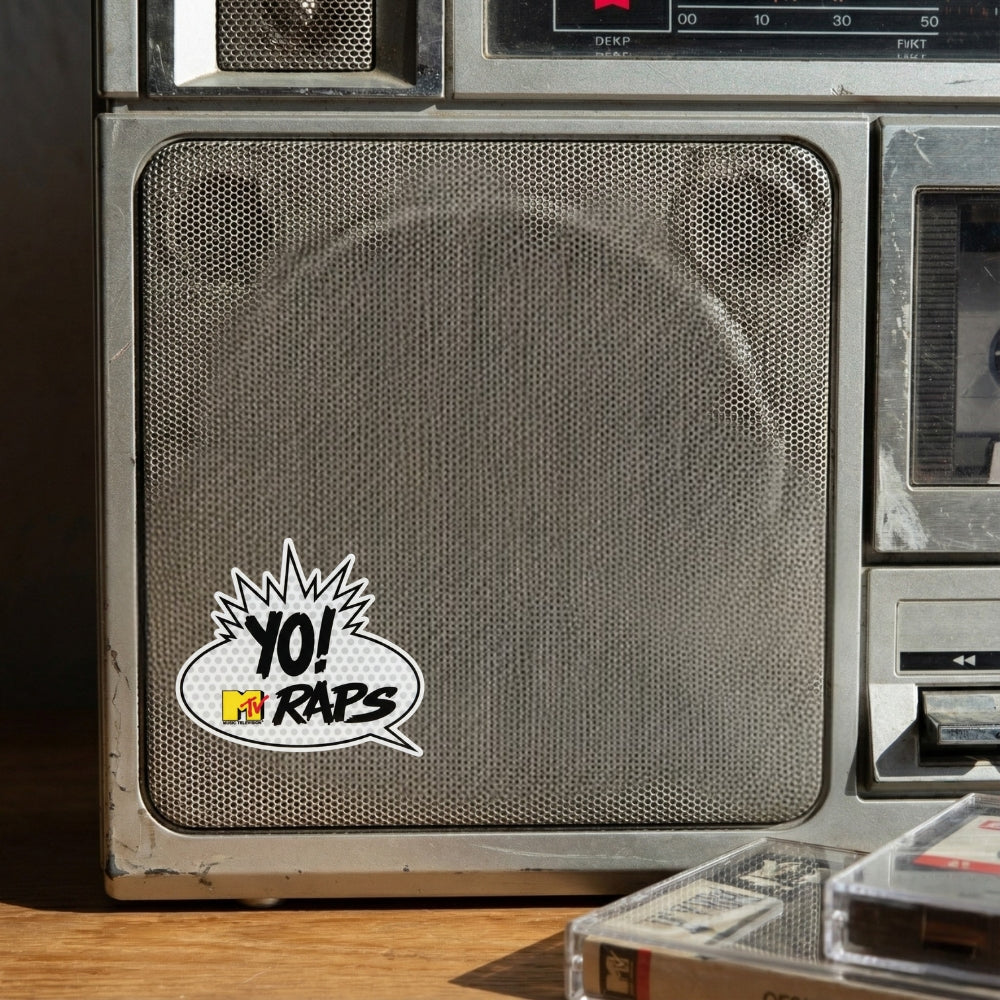 Yo! MTV Raps | Vinyl Sticker
