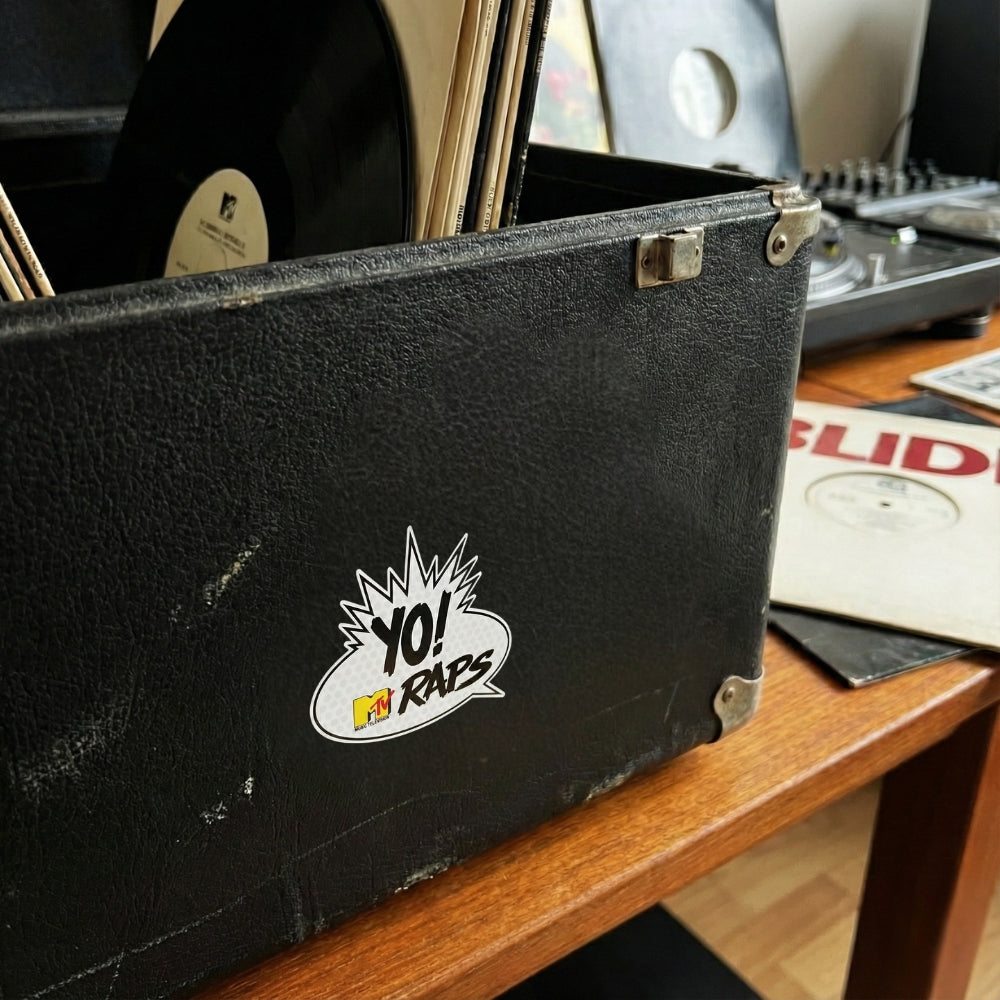 Yo! MTV Raps | Vinyl Sticker