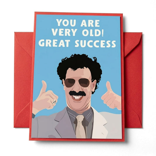 You Are Very Old, Great Success! | Greeting Card