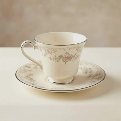 'Diana' Tea Cup & Saucer | Royal Doulton The Romance Collection 1981