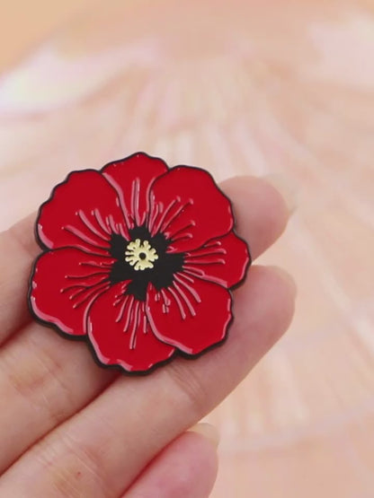 Remembrance Poppy | Collectible Pin