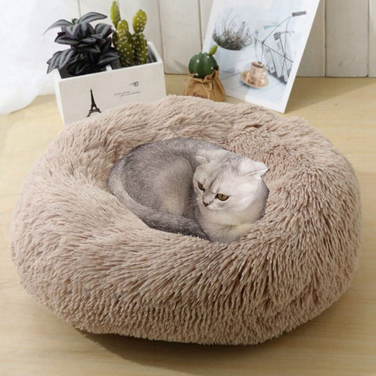 Fluffy Donut Bed for Pets